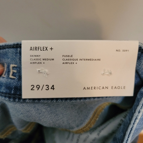 American Eagle Men's Airflex+ Skinny Jeans - Picture 4 of 8